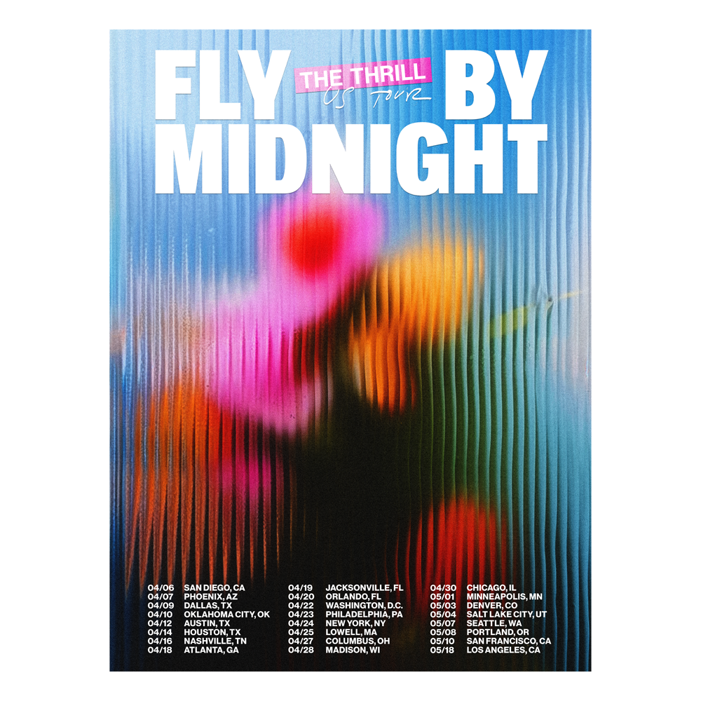 Thrill Tour Poster - Signed