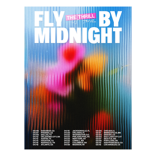 Thrill Tour Poster - Signed