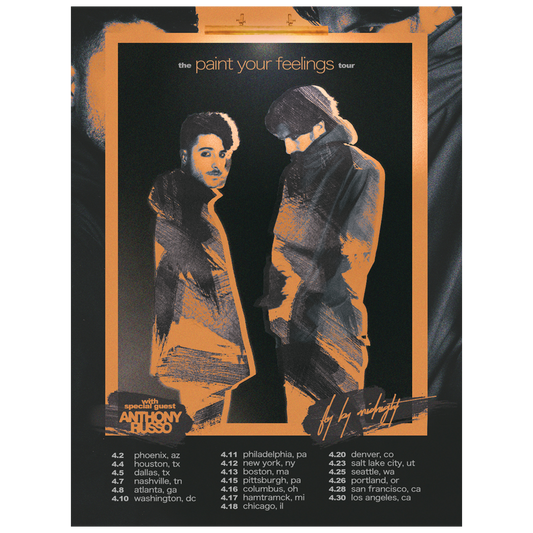 Paint Your Feelings Tour Poster
