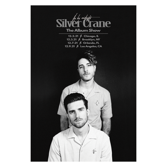 Silver Crane Tour Poster