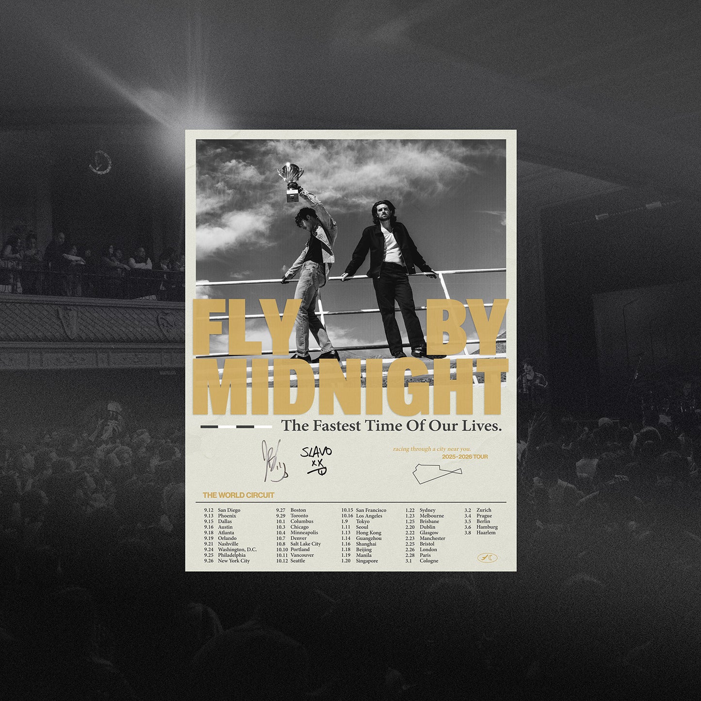 TFTOOL: Live From The World Circuit (2-Disc LP Vinyl)  SIGNED POSTER BUNDLE Pre-Order