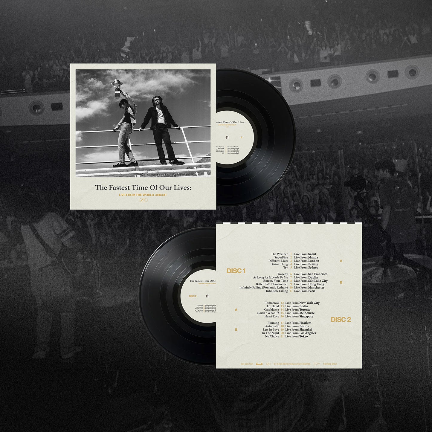TFTOOL: Live From The World Circuit (2-Disc LP Vinyl) - Pre-Order